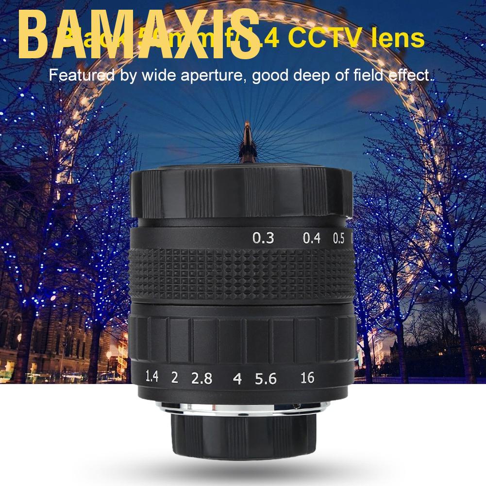 Ống kính camera 50mm f / 1.4 chuyên dụng cho máy ảnh