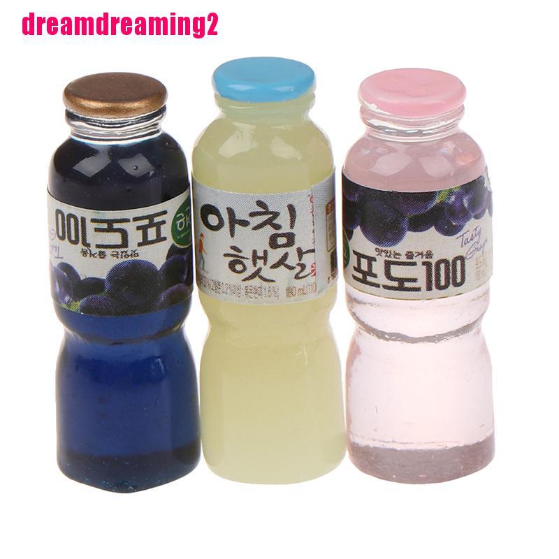 Bộ 5 Bình Nước Uống Mini Tỉ Lệ 1 / 12 Trang Trí Nhà Búp Bê