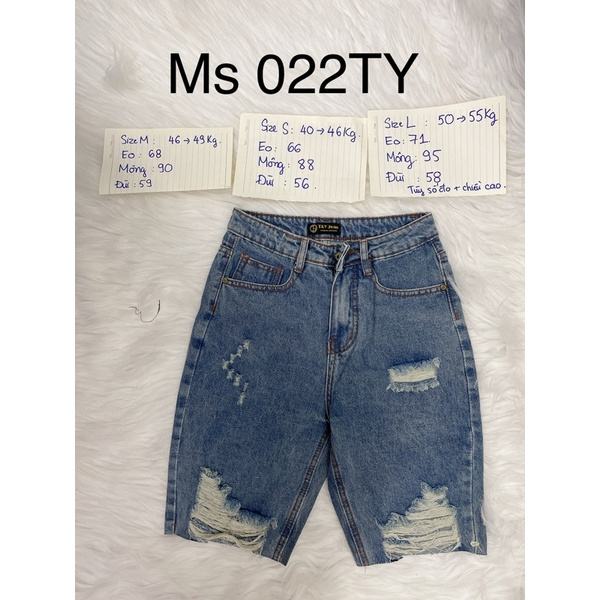 Sale Quần Short Ngố Quần Lửng Lẻ Size Ms 022Ty