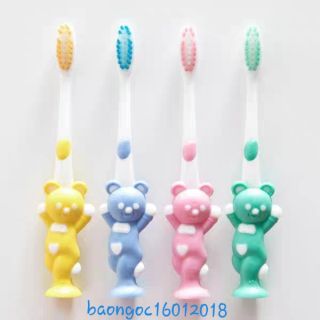 Sỉ sét 4 bàn chải đánh răng cho bé