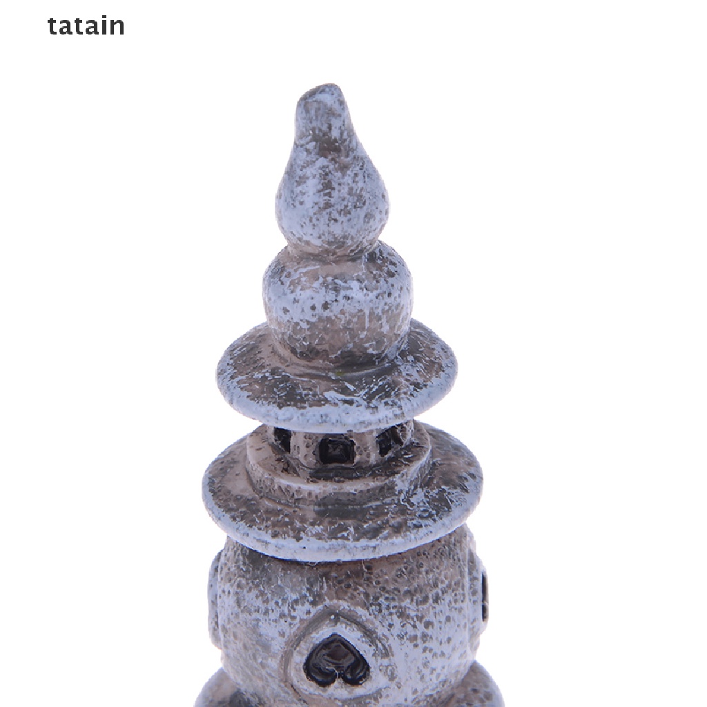 [TAT] DIY resin mini miniature fairy garden ornament craft house decor accessories CVX