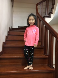 ÁO CỔ 3 PHÂN BÉ GÁI ( Sz 5-10)