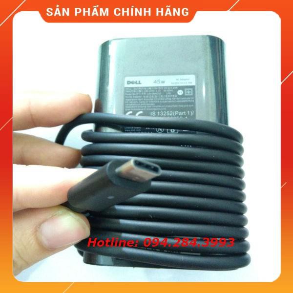 SẠC DELL 5V/20V 2A/2.25A 45W ĐẦU USB TYPE C zin dailyphukien
