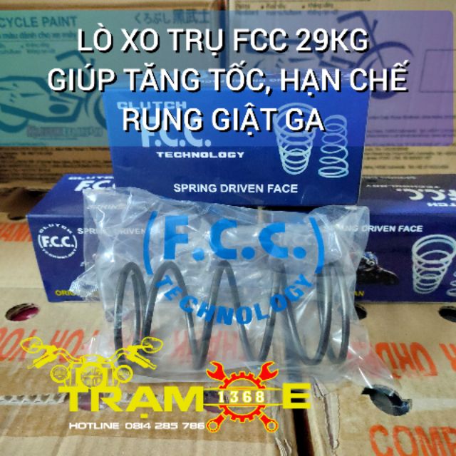 LÒ XO TRỤ FCC - LÒ XO NỒI FCC XE TAY GA HONDA 110 - LÒ XO NỒI AIRBLADE 110 ĐỘ NẶNG 29KG