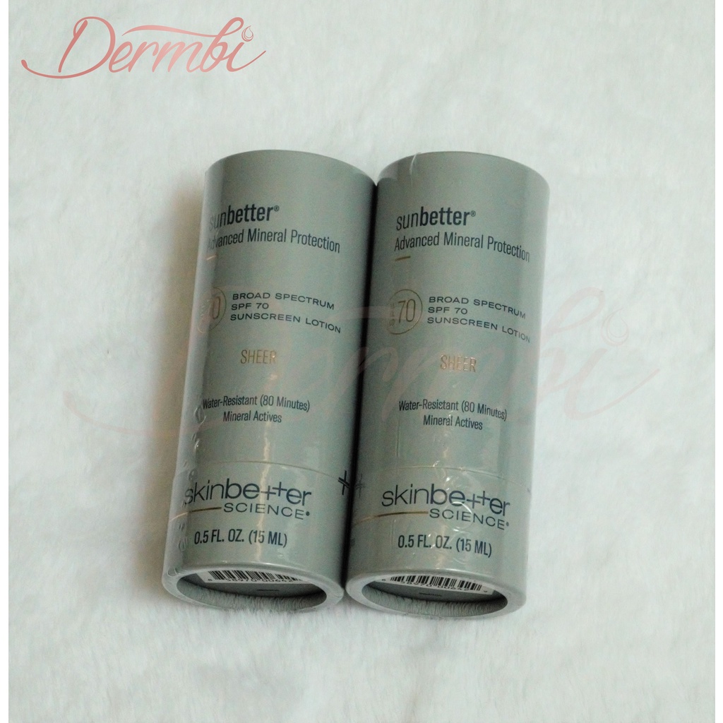 Kem Chống Nắng Sunbetter SHEER Broad Spectrum SPF 70 Sunscreen Lotion