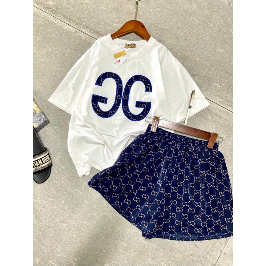 Set đồ bộ nữ đồ mặc nhà in nổi freesize Đồ bộ nữ thun cotton quần short dễ thương co giãn tốt Tiemthangtam