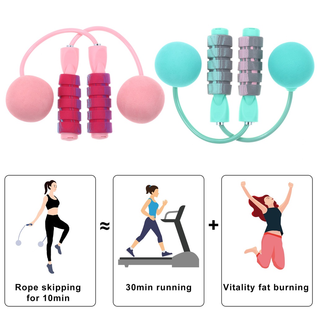 Dây Nhảy Không Dây Tập Thể Hình Tiện Lợi Nhiều Màu Sắc Tùy Chọn