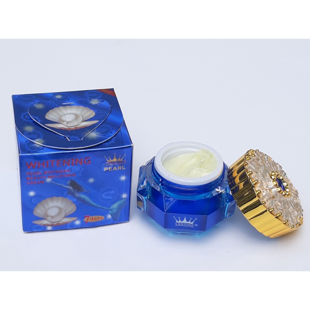 [Nám7 Days] Kem Lanxi dưỡng trắng da giảm nám, tàn nhang các vết thâm Hua Yue Nong Nhật Bản