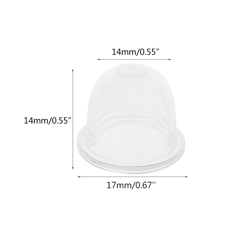 ✿ Set 10 Nắp Đậy Bộ Chế Hòa Khí 17mm Cho Máy Cưa