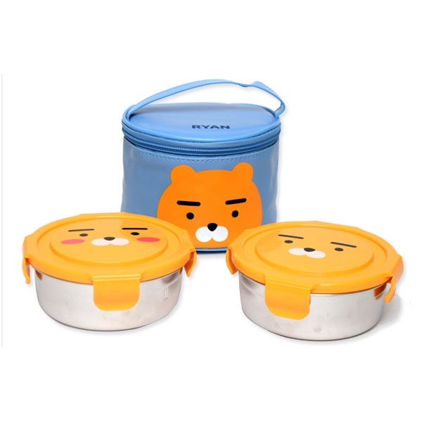 Set Hộp Đựng Cơm Trưa Kakao Friends Ryan