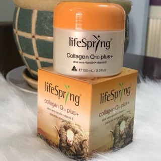 KEM NHAU THAI CỪU DƯỠNG DA, CHỐNG LÃO HÓA - LIFESPRING - COLLAGEN Q10 PLUS+ 100ml