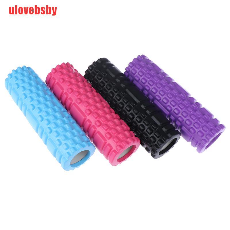 [ulovebsby]1pc Yoga Block Fitness Equipment Pilates Foam Roller Fitness Gym Exercises