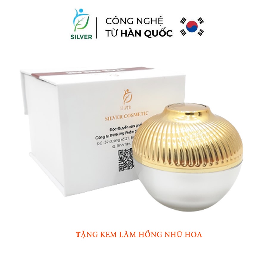 Kem Sữa Đánh Bay Các Loại Mụn - Nám Tàn Nhang - Dưỡng Ẩm Dưỡng Trắng Silver 30gr | BigBuy360 - bigbuy360.vn