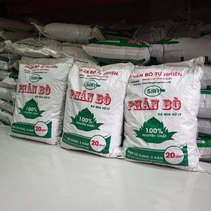 Combo 5 Bao Phân bò loại 10dm3