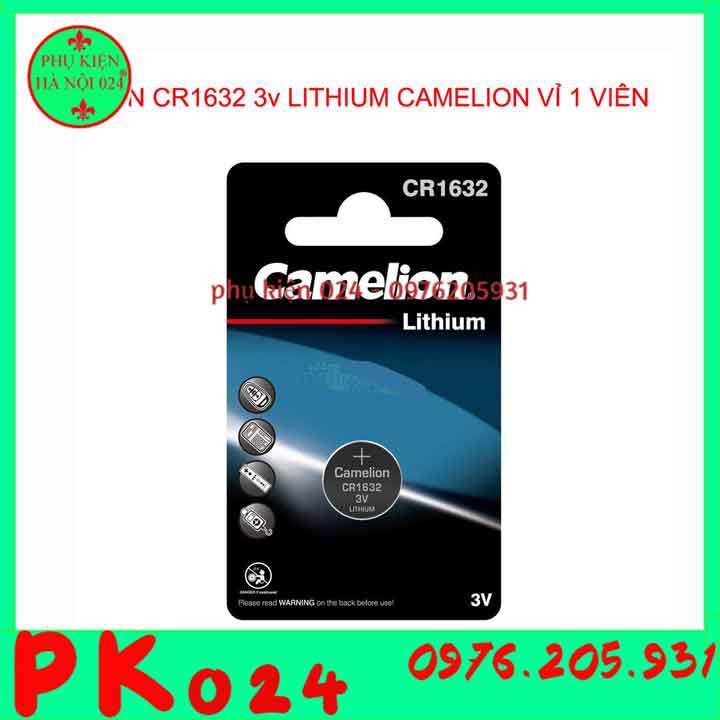 Pin Camelion CR1632 3V Cao Cấp Chất Lượng Tốt