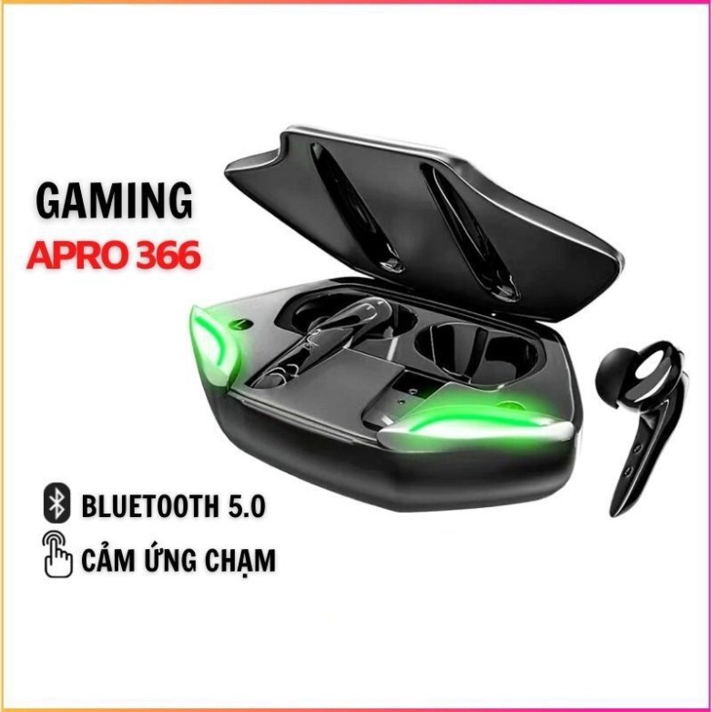 Tai nghe Gaming  Apro366 ONL1C Bluetooth 5.0 Không dây có mic với độ trễ cực thấp chóng thấm nước