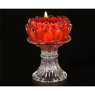 Cốc Nến 12h Đế Cao Đỏ
