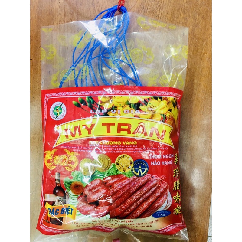 Lạp xưởng Mỹ Trân ngon, mới, an toàn 500g - Đức Huê store