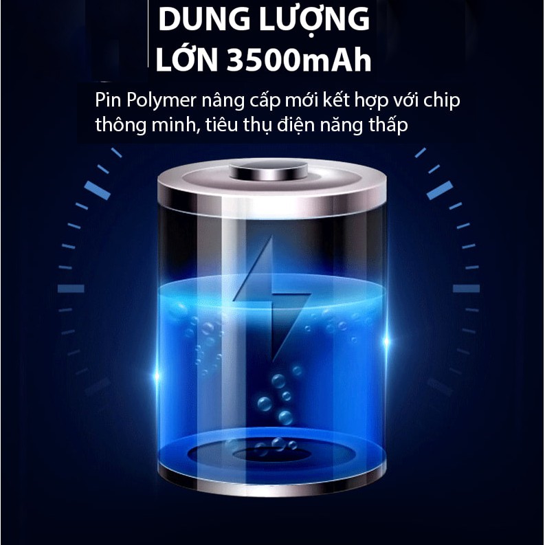 Tai nghe Bluetooth MCT5 - Công nghệ màn hình LED kỹ thuật số - Tích hợp pin sạc dự phòng