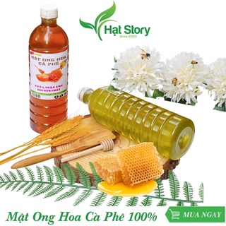 1 lít mật ong hoa bạc hà tây nguyên nguyên chất 100%