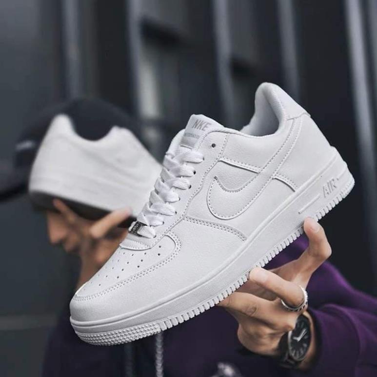 Giày thể thao AF1 Trắng, Giày sneaker air force 1 trắng full nam nữ siêu hot dễ phối đồ tặng FullBoxBill