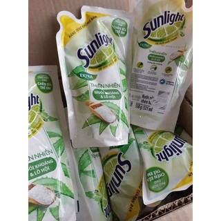 SET 3 bịch NƯỚC RỬA CHÉN SUNLIGHT Lô Hội 550gr