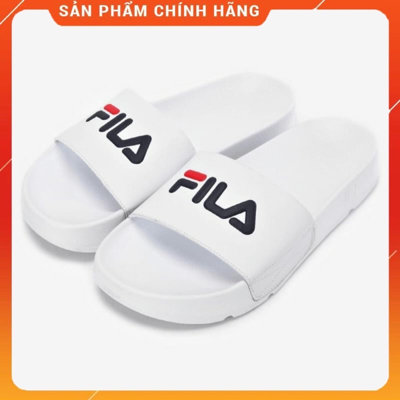 Dép Unisex quai ngang Fila . Hàng bao check