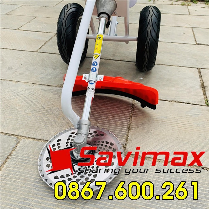 Máy cắt cỏ cho trâu bò có bánh xe đẩy HONDA GX 35