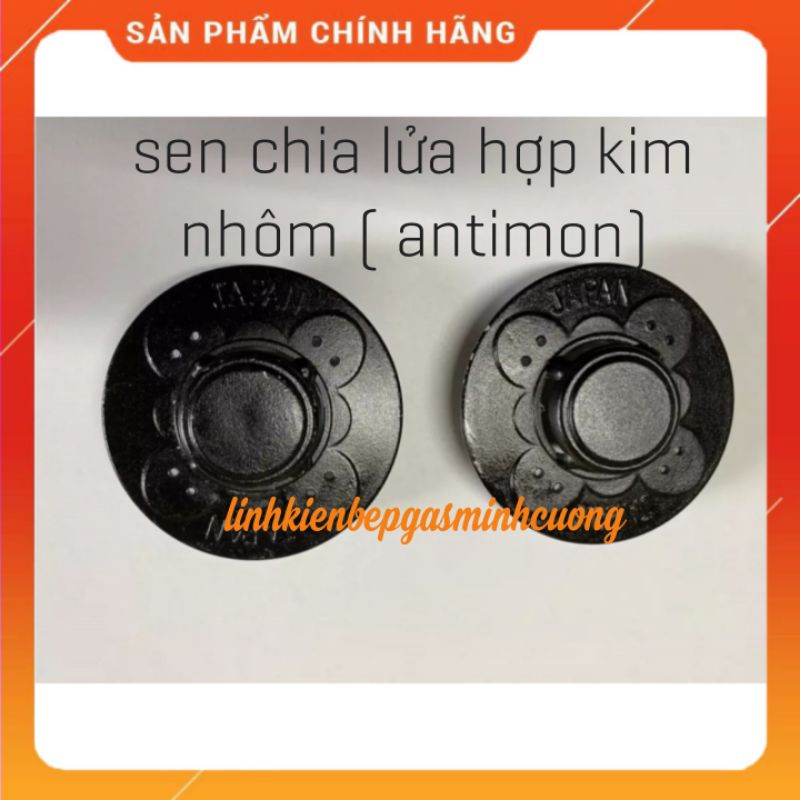 SEN CHIA LỬA BẾP GAS THÔNG DỤNG ANTIMON / 1 CÁI, DÙNG CHO CÁC LOẠI BẾP MẶT INOX ,KÍNH VN ĐIẾU INOX VÀ ĐIẾU GANG.