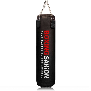 Bao cát đấm bốc Boxing Saigon 1m2 dây xích [ TẶNG MÓC TREO BAO TRỊ GIÁ 250K ]