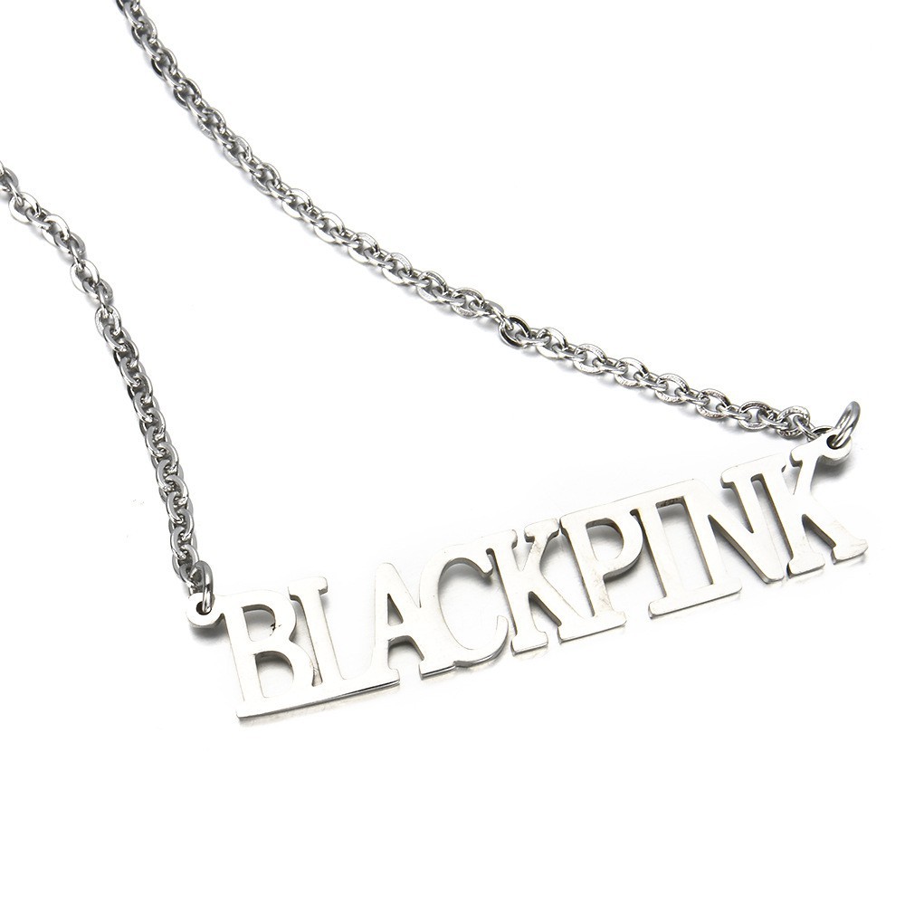 Dây chuyền/ Lăc tay BLACKPINK inox ko phai màu