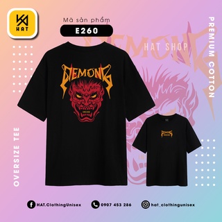 Áo thun tay lỡ form rộng unisex tee art e260