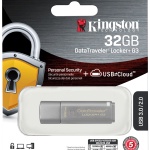 USB Bảo Mật Kingston DataTraveler Locker+ Gen 3 - DTLPG3/32GB - Bảo hành chính hãng 5 năm