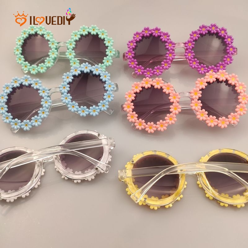 Kính Mát Tròn Chống Nắng Đi Biển Cho Bé 1-6 Tuổi Mới