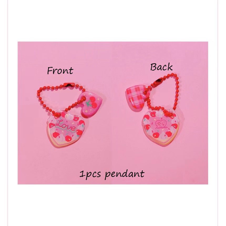Album ảnh 3 inch có 40 trang đựng thẻ hình trái tim/gấu/thỏ/gấu đáng yêu