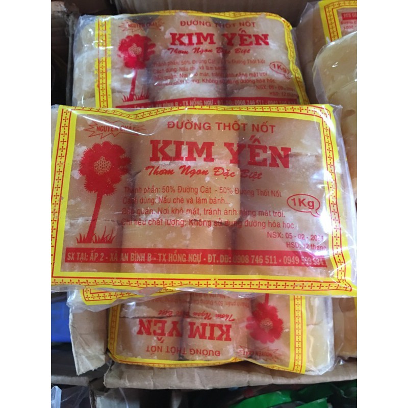 Đường thốt nốt lan nhi gói 1 kg chuẩn sịn sò