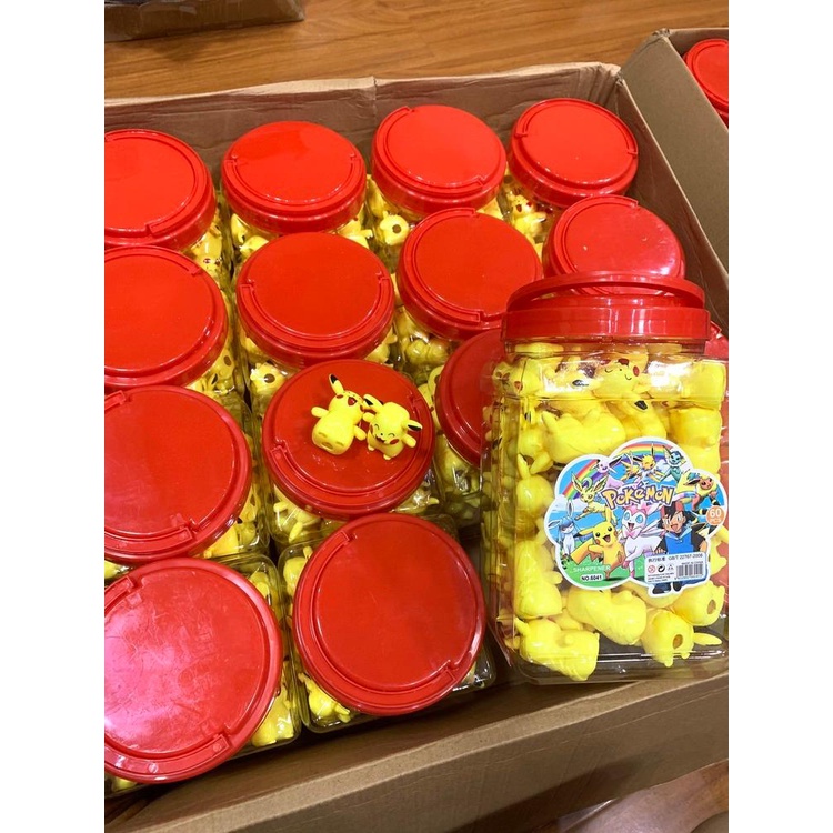Gọt bút chì pikachu và đôromon ngộ ngĩnh cực đáng yêu