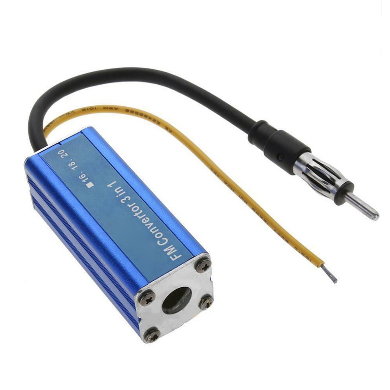 Bộ Thiết Bị Chuyển Đổi Tần Số Radio FM 3 Trong 1 12V Chuyên Dụng Cho Xe Hơi