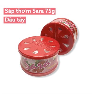  SÁP THƠM SARA 75G (CHANH, HOA HỒNG, LÀI, DÂU)
