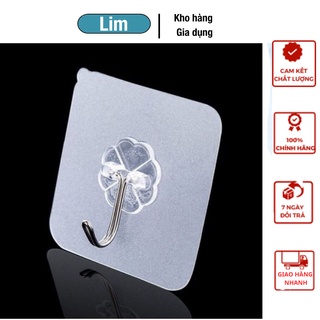 Miếng dán tường trong suốt chịu lực siêu chắc, siêu dính có móc
