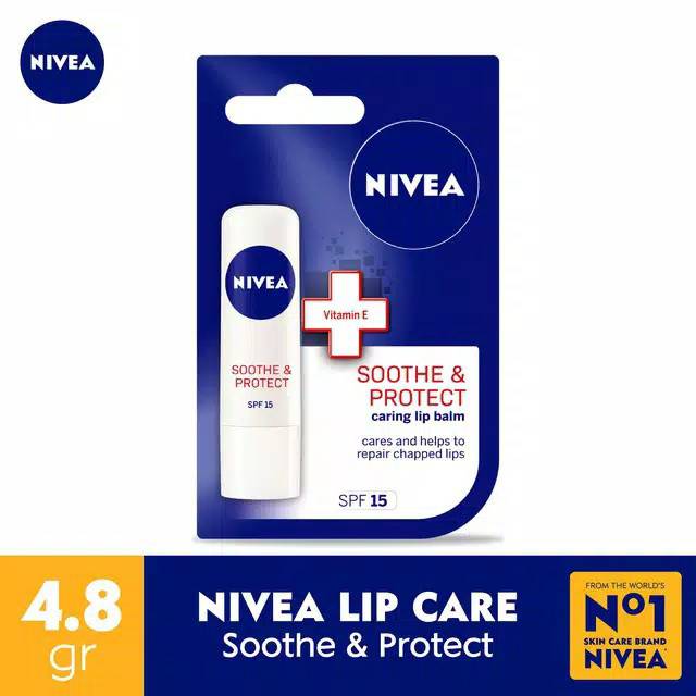 (hàng Mới Về) Son Dưỡng Môi Thương Hiệu Nivea 4.8g | BigBuy360 - bigbuy360.vn