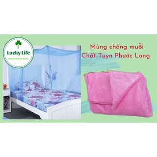 Mùng chống muỗi vải Tuyn Phước Long Chống Muỗi Nhiều Kích Thước - Có Size Đại