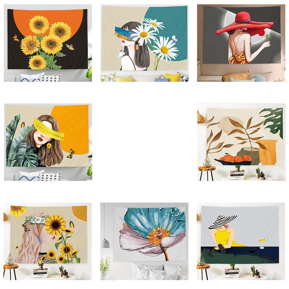 KUNHEV Thảm Treo Tường Trang Trí Thời Trang Theo Phong Cách Bắc Âu