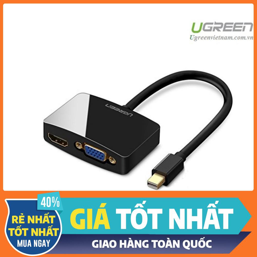 Cáp chuyển đổi Mini Displayport to HDMI / VGA chính hãng Ugreen 10439