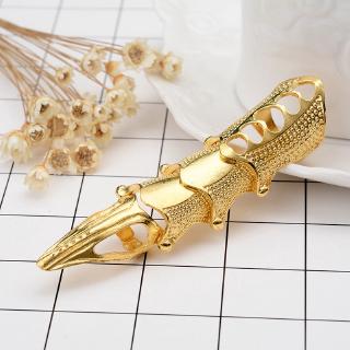Nhẫn Móng Vuốt Màu Vàng Bạc