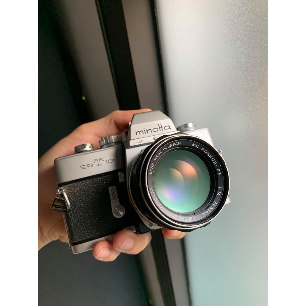 Máy ảnh phim Minolta SRT 101 - SRT Super