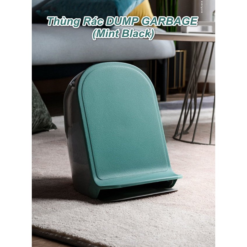 Thùng Rác DUMP GARBAGE (Mint Black)