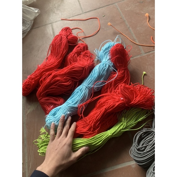 Lẻ dây dù malai làm kèo , quấn pass , chằng sáo