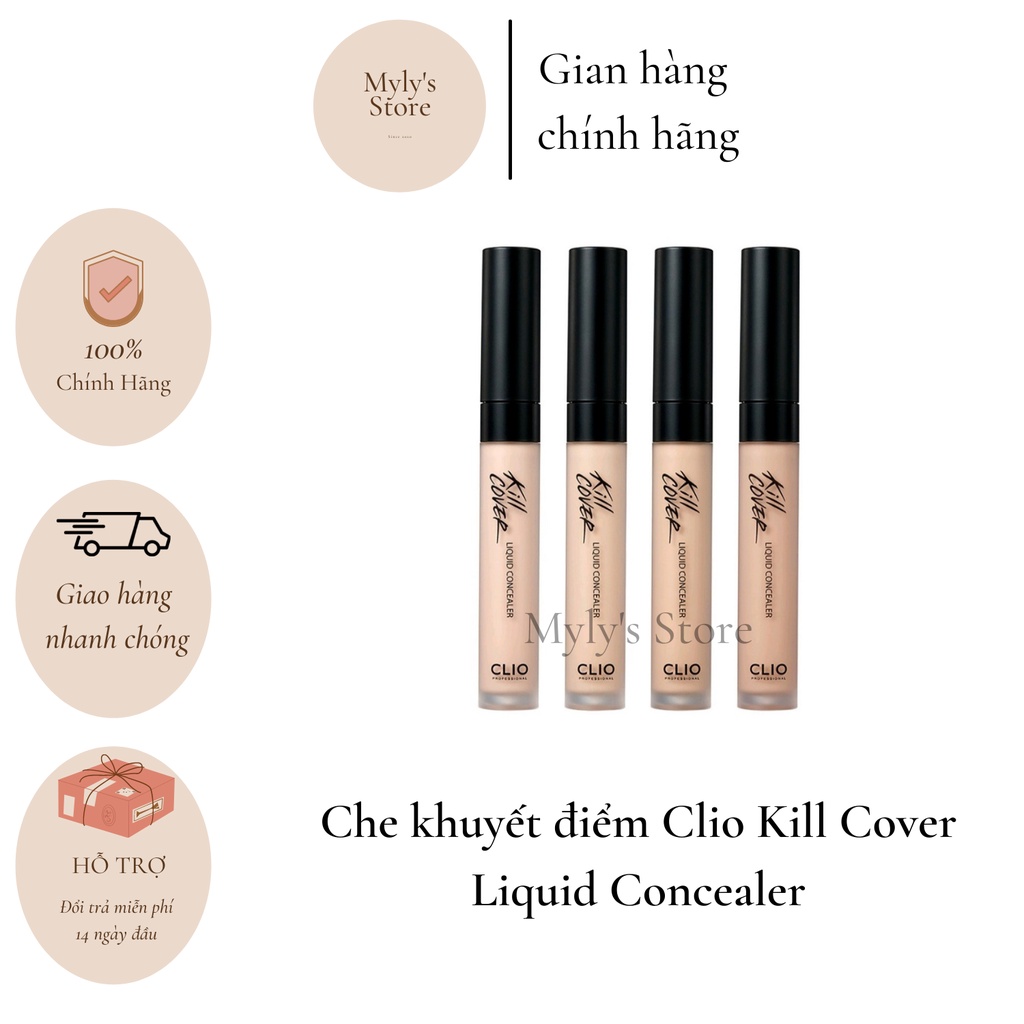 Che khuyết điểm Clio Kill Cover Liquid Concealer - mylysstoredn
