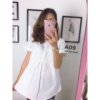 Áo bầu sơ mi công sở siêu đẹp A12